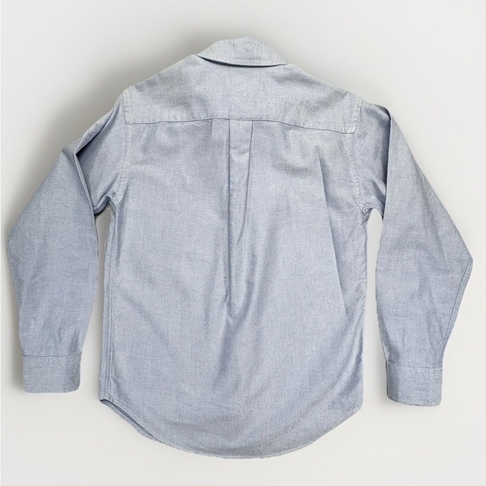 Ralph Lauren Classic Boys Button Down Dress Shirt Size 10 Blue - Picture 2 of 8